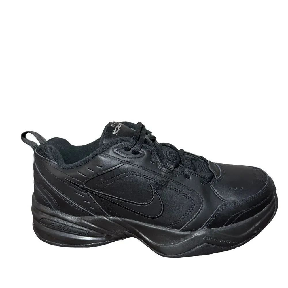 Nike air monarch Men's Black Athletic Shoes size 11